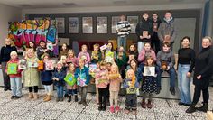 Die Kinder haben sich begeistert an der Aktion beteiligt.