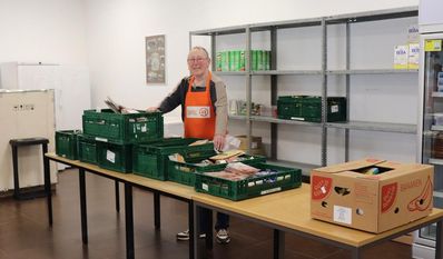 Helmut Oßmer unterstützt die Osterholzer Tafel seit 2011.