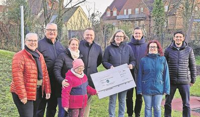 Das Team der Lebenshilfe ist sehr dankbar über die Spende für die Kinder.