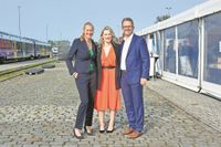 Friederike Dammann (Fahrschule Quell), Katrin Daub (Hotel Daub) und André Müller (Opel Müller Bremervörde-Gnarrenburg) gehörten zu den Gästen.