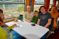 Der gebürtige Bremervörder Sebastian Gohl reiste mit der Familie aus Stade an, um einmal mit der Dampflokomotive fahren zu können.