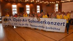 Der Lions Club Bremervörde und die Bremervörder Stadtkapelle sind bereit für das Konzert und hoffen auf einen hohen Erlös für regionale Vereine und Institutionen.