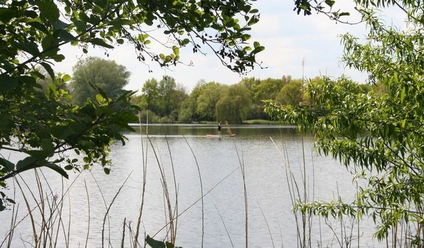 Der Vörder See ist besonders am Vatertag ein beliebtes Ausflugsziel.
