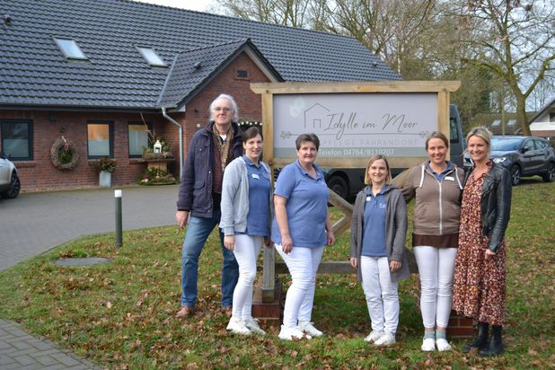 Das gesamte Team freut sich auf viele weitere Jahre bei der Tagespflege.