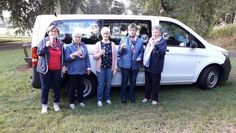 Renate Buck (v. li.), Meta Mügge, Gerda Burchert, Gisela Buck und Marianne Popp feierten ihr 50-jähriges Club-Jubiläum mit einem besonderen Ausflugstag.