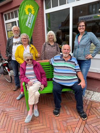 Die Grünen-Mitglieder haben immer ein offenes Ohr für die verschiedensten Angelegenheiten.