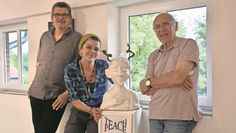 Das „Froschauge“ ist ein Kunstwerk der neuen Ausstellung.