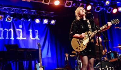 Miu bei einem Konzert in der Music Hall Worpswede.