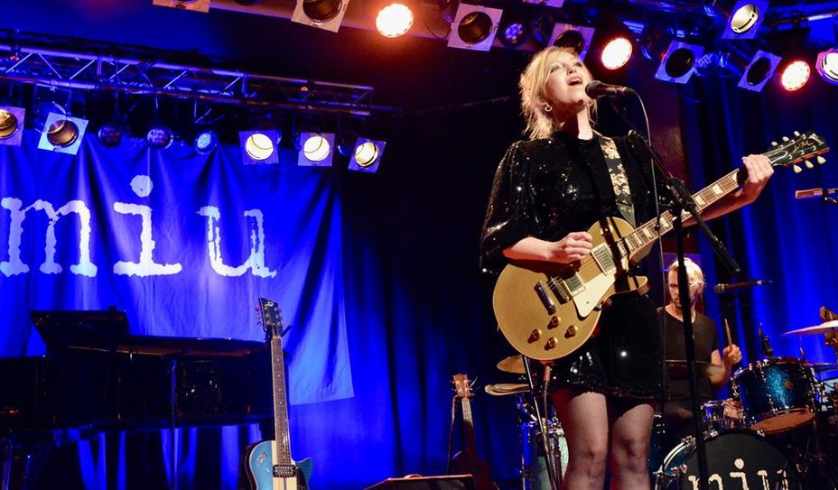 Miu bei einem Konzert in der Music Hall Worpswede.