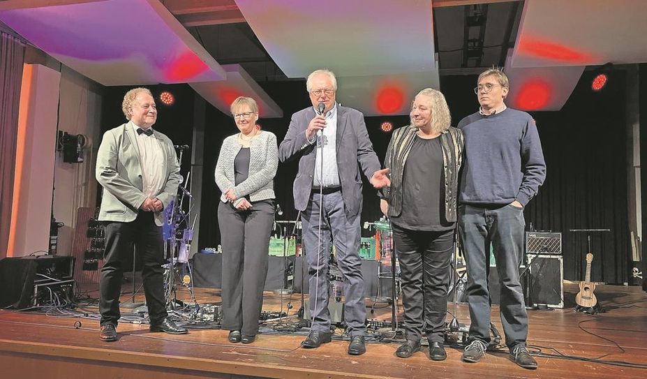 Das Organisationsteam: (v. l.) Hans und Christina Luettke sowie Manfred, Sabine und Maurice Bordiehn.