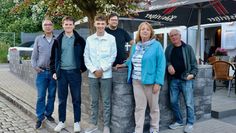 Achim Geleßus, Moritz Rauch, Marten König, Volker Wehmann, Renate Borghs und Wolfgang Hädrich.