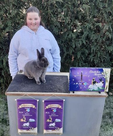 Janka Nöppert ist die erfolgreichste Jugendausstellerin des Vereins.