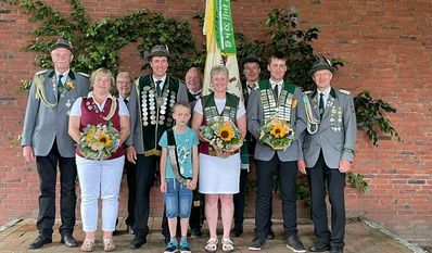 Das amtierende Königshaus freut sich auf zahlreiche Gäste.