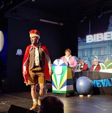 Gerrit Rex als Biberbursche.