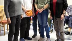 Sowohl die Mitarbeitenden als auch die Bewohnerinnen und Bewohner freuen sich über das Geschenk.