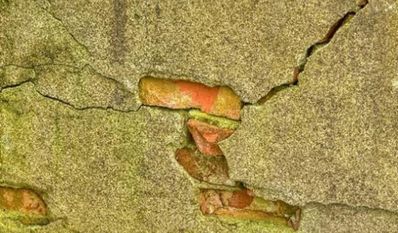 Überreste des Reichsarbeitsdienstlagers in Hüttenbusch