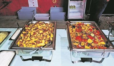 Die Gäste können sich auf leckere Kartoffeln, Gemüse und vieles mehr freuen.