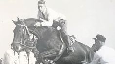 Blick in die Vergangenheit: Joachim Poppe beim Gehorsamspringen.