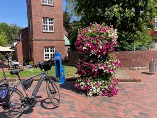 Start der Feierabendtouren am Scharmbecker Marktplatz