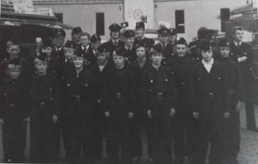 Die Gründungsmitglieder im Jahr 1976.