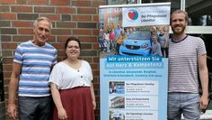 Karl-Heinz Müller, Julia Stoll und Sven Mensen.
