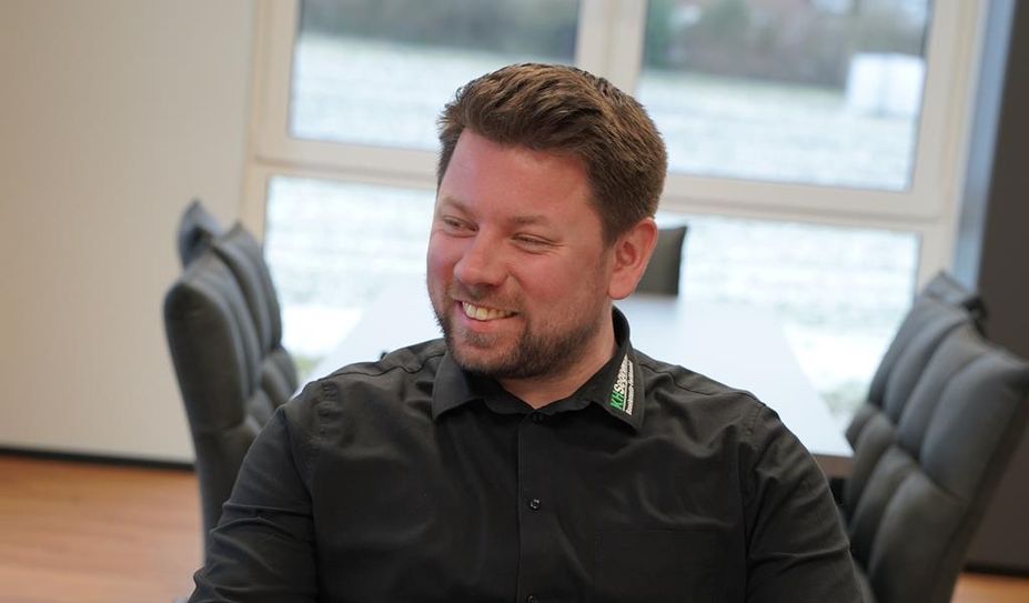 Daniel Segelken hat immer sichtlich Spaß an seiner Arbeit.
