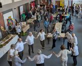Die erste Messe im vergangenen Jahr war ein voller Erfolg.
