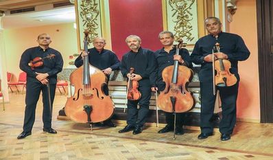 Zu Gast im Bremervörder Rathaussaal: Pianist Christoph Soldan und die Sofia Solisten. Foto: Kultur- und Heimatkreis Bremervörde