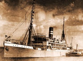 Die Reise der „Lucie Woermann“ im Jahr 1920 war die Inspiration für Walter Mülichs neuestes Buch.