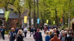 In Worpswede ist während des Festival einiges los.