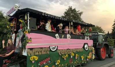 In diesem Jahr gibt es wieder einen eigenen Umzug in Hüttenbusch.