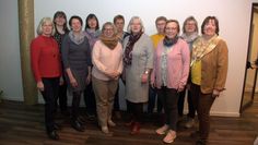 Imke Spinken (5. v. r.) wird nicht erneut für das Amt der Ersten Vorsitzenden kandidieren. Die Wahlen werden mit Spannung erwartet.