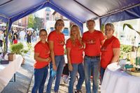 Am Stand der Marien- Apotheke gab es handgemachten Lippenbalsam und Badesalze mit spezieller Duftnote.