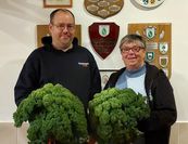 Ute Tiedemann und Christian Hülsen schossen sich um Kohlkönigspaar.