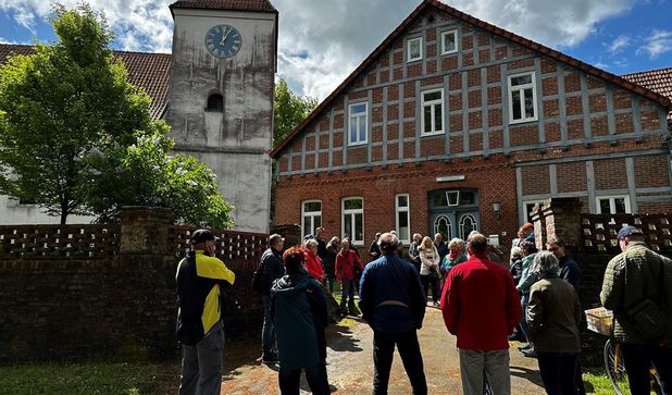 Die Teilnehmenden der Radtour waren begeistern vom Angebot an der Strecke.