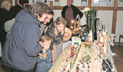 Beim Hobbykünstlermarkt ist wirklich für jeden der richtige Artikel dabei.