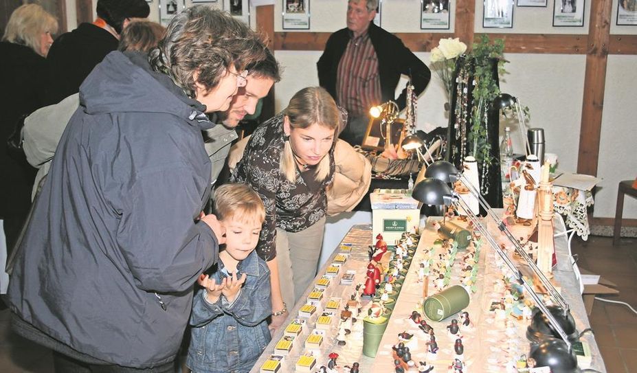 Beim Hobbykünstlermarkt ist wirklich für jeden der richtige Artikel dabei.