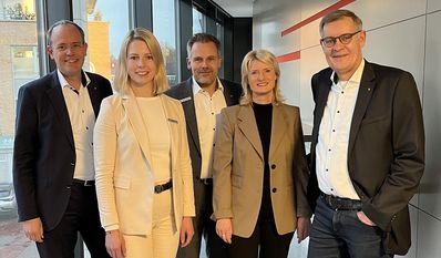 Von links: Jan Mackenberg, Stefanie Kase, Michael Kersting,Silke Nehring und Andreas Rolf-Pissarczyk.