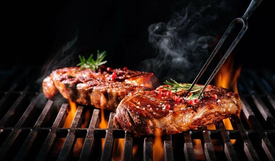 Bestes Fleisch vom Grill.