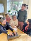 Nach dem Festival ist vor dem Festival für die Leute der Freiwilligen-Agentur: Regine Moll, Maike Artmann, Heike Wilhelm, Gabriel Goritzka und Sonja Widdel planen bereits die zweite Auflage.