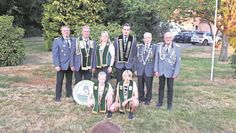 Die amtierenden Majestäten freuen sich auf ein erfolgreiches Schützenfest.