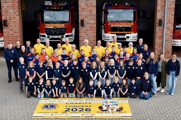 Die Mitglieder des Lions Clubs Bremervörde als auch die der Kinder- und Jugendfeuerwehren freuen sich auf eine atemberaubende Show für den guten Zweck.