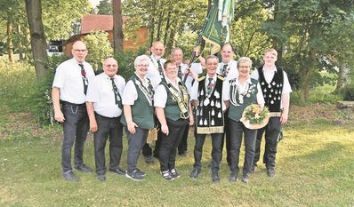 Das amtierende Königshaus um König Hans-Wilhelm freut sich auf ein schönes Schützenfest.