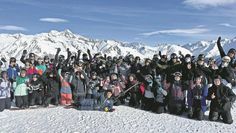 Das Alpenpanorama beeindruckte alle Schüler:innen gleichermaßen.