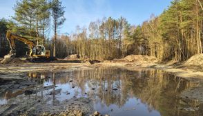 Instandsetzung der Amphibiengewässer.