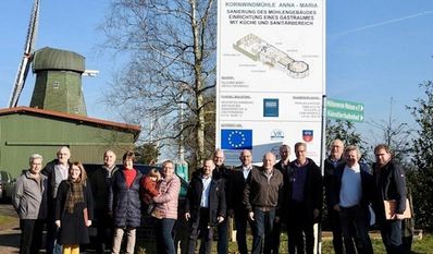 Beim Ortstermin kamen kürzlich Unterstützer:innen zusammen.