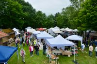 Auch beim Kunsthandwerkermarkt in Hesedorf war viel los