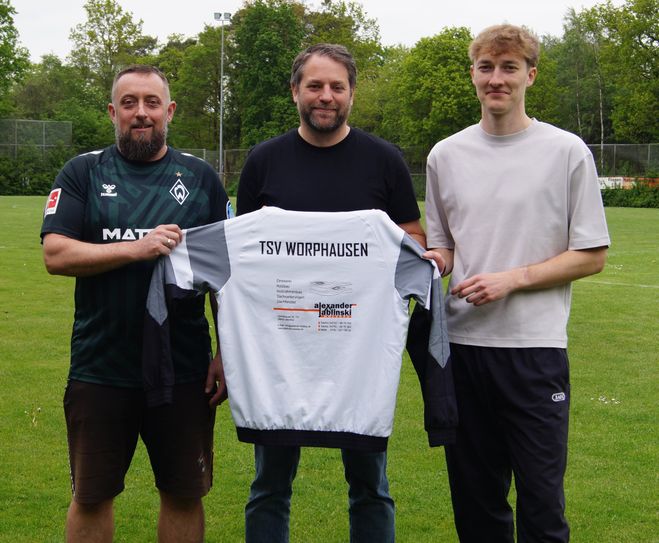 Von links Dirk Waschke, Tobias Gerken, Jörn Böschen