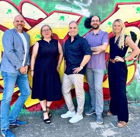 (v. l.) Mario Segelhorst, Margarete Kloppenborg, Andre Schlenker, Dr. Thilo Eickhorst und Dr. Yvonne Schindler.