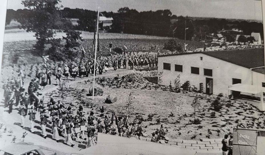 Die Schützenhalle wurde im Jahr 1977 gebaut und eingeweiht.